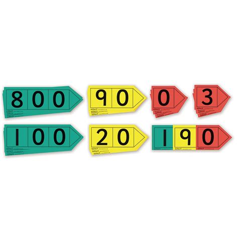 arrow cards smart|decimal place value arrow cards.